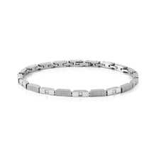 Load image into Gallery viewer, STRONG DIAMOND BRACELET 028327/001 STAINLESS STEEL &amp; WHITE DIAMONDS
