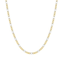 Load image into Gallery viewer, B-YOND NECKLACE 028939/031 GOLD, S/STEEL SMALL CURB CHAIN
