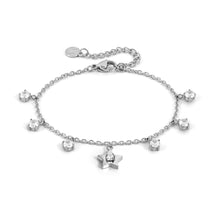 Load image into Gallery viewer, MYSOPHIE BRACELET 029900/023 STAR &amp; CZ PENDANTS
