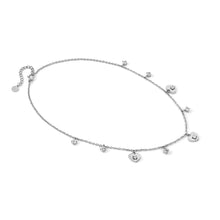 Load image into Gallery viewer, MYSOPHIE NECKLACE 029902/022 HEARTS &amp; CZ PENDANTS
