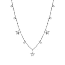 Load image into Gallery viewer, MYSOPHIE NECKLACE 029902/023 STARS &amp; CZ PENDANTS
