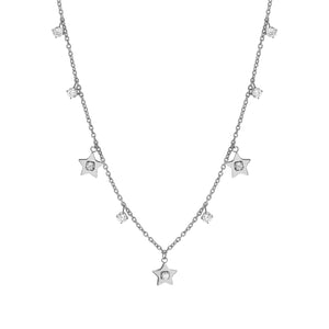 MYSOPHIE NECKLACE 029902/023 STARS & CZ PENDANTS