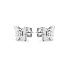 Load image into Gallery viewer, MYSOPHIE EARRINGS 029903/010 BUTTERFLY CZ STUDS
