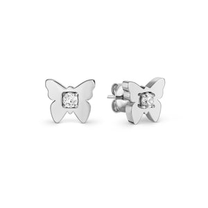 MYSOPHIE EARRINGS 029903/010 BUTTERFLY CZ STUDS