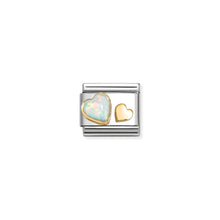 Load image into Gallery viewer, COMPOSABLE CLASSIC LINK 030520/10 OPAL HEART IN 18K GOLD
