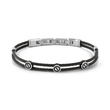 Load image into Gallery viewer, #SEALOVER BRACELET 135001/032 BLACK PVD STAINLESS STEEL WITH SCREW DETAILS
