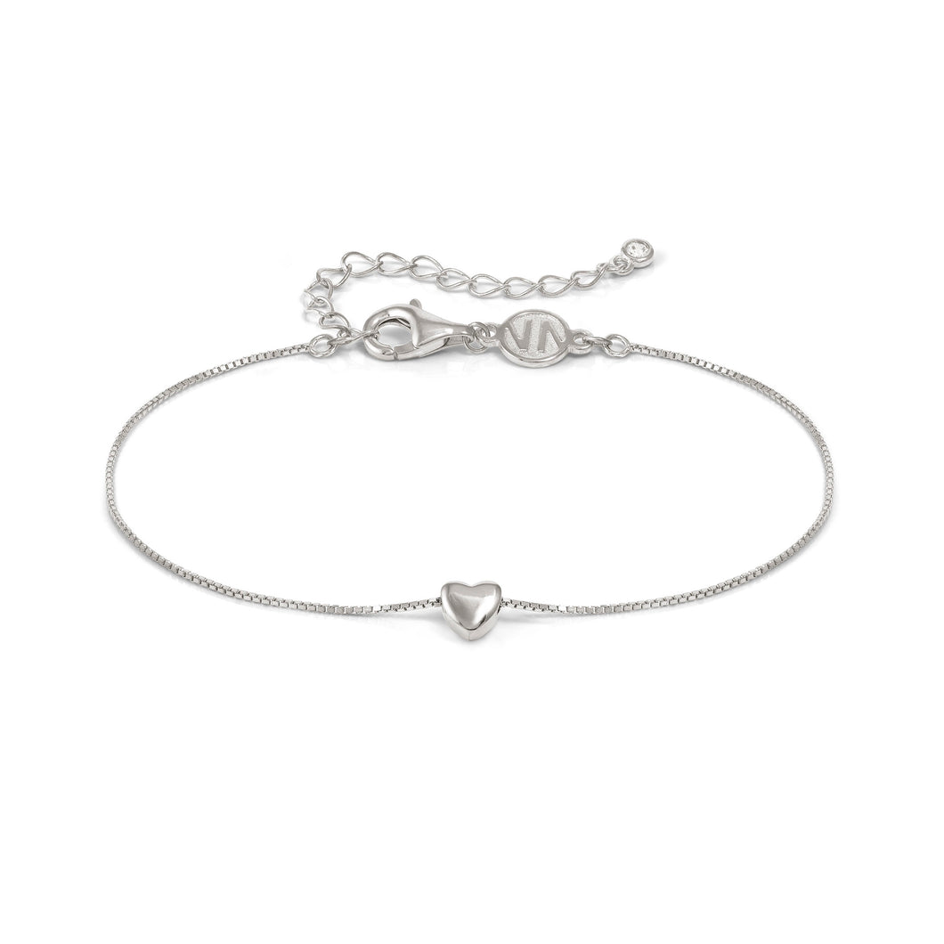 ARMONICA BRACELET 241302/004 SILVER HEART PENDANT