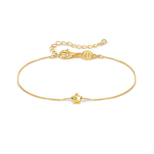 ARMONICA BRACELET 241302/009 GOLD STAR PENDANT