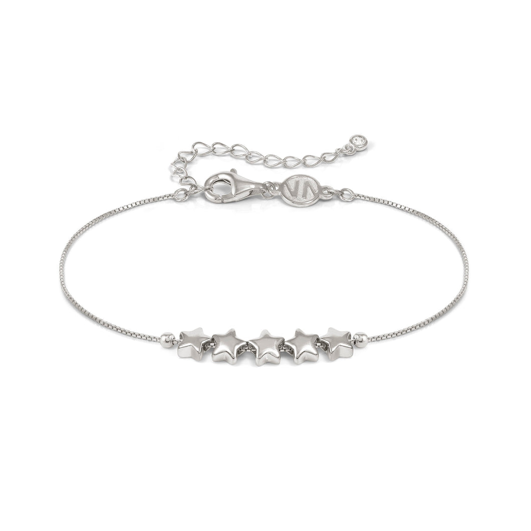 ARMONICA BRACELET 241303/007 SILVER ROW OF STARS