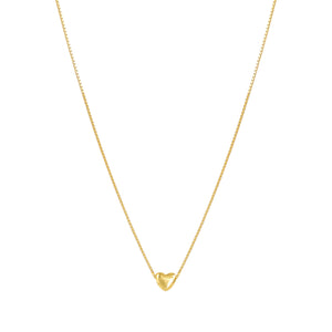 ARMONICA NECKLACE 241304/006 GOLD HEART PENDANT