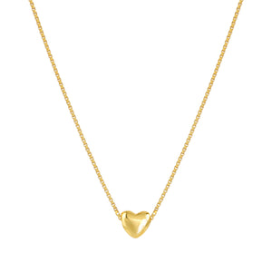 ARMONICA NECKLACE 241304/006 GOLD HEART PENDANT