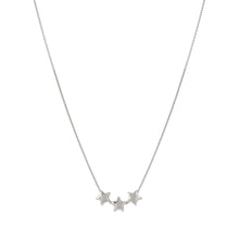 Load image into Gallery viewer, ARMONICA NECKLACE 241305/007 SILVER STARS
