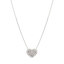 Load image into Gallery viewer, ARMONICA NECKLACE 241306/004 LARGE SILVER HEART PENDANT
