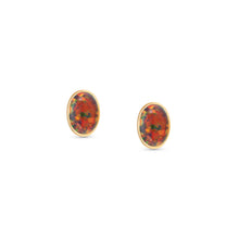 Load image into Gallery viewer, EARRINGS 027840/023 RED OPAL
