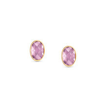 Load image into Gallery viewer, EARRINGS 027841/003 PINK CZ
