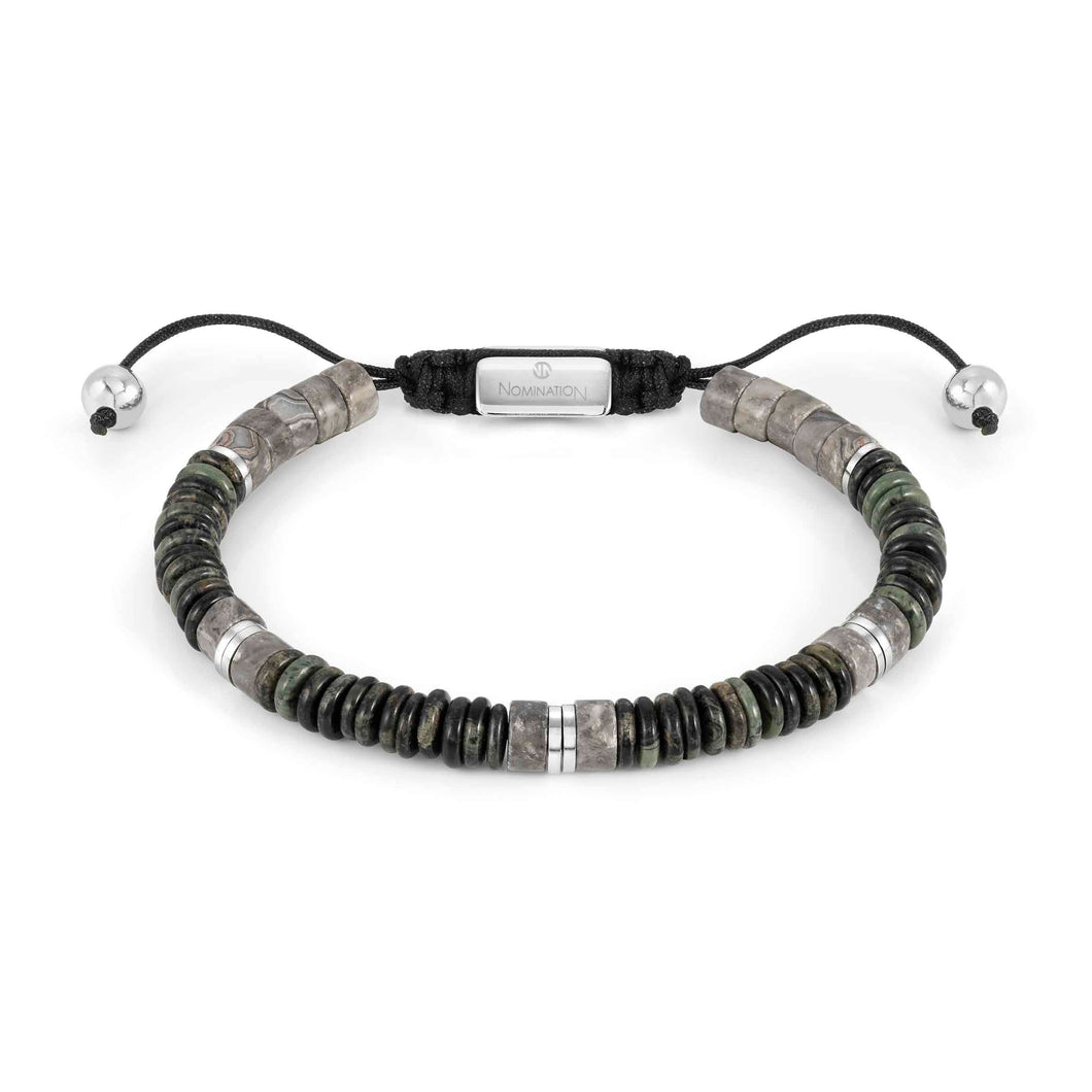 INSTINCT STYLE BRACELET 027924/081 GREY JASPER