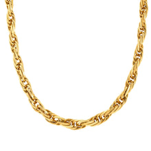 Load image into Gallery viewer, SILHOUETTE NECKLACE 028504/012 GOLD PVD CHAIN
