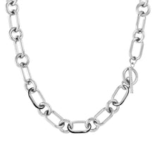 Load image into Gallery viewer, DRUSILLA BLACK NECKLACE 028707/001 STAINLESS STEEL CHAIN WITH CZ
