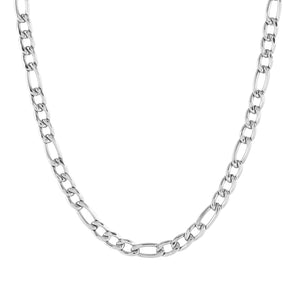 B-YOND NECKLACE 028940/001 S/STEEL LGE CURB CHAIN