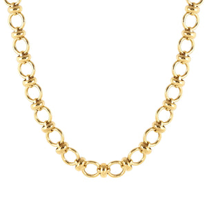 UNCONDITIONALLY LONG NECKLACE 029102/012 GOLD CHAIN