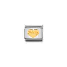 Load image into Gallery viewer, COMPOSABLE CLASSIC LINK 030162/35 NANNY HEART IN 18K GOLD
