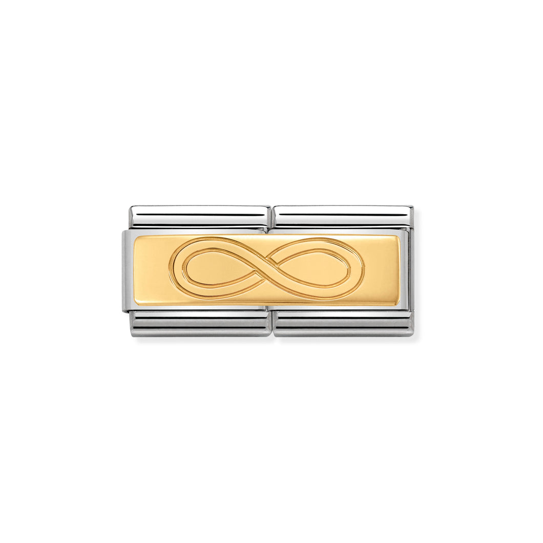 COMPOSABLE CLASSIC DOUBLE LINK 030710/07 INFINITY IN 18K GOLD