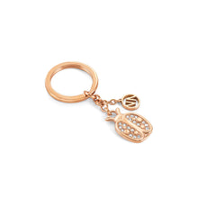 Load image into Gallery viewer, KEYRING 131703/038 LADYBUG ROSE GOLD &amp; CRYSTALS
