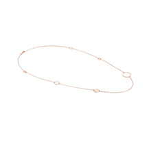 Load image into Gallery viewer, LUNA NECKLACE 140447/011 LONG ROSE GOLD
