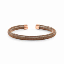 Load image into Gallery viewer, ESSENZIA BRACELET 146802/001 ROSE GOLD &amp; BROWN
