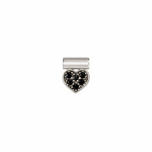 Load image into Gallery viewer, SEIMIA PENDANT 147122/005 BLACK CZ HEART
