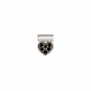 SEIMIA PENDANT 147122/005 BLACK CZ HEART