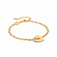 Load image into Gallery viewer, ESSENTIALS BRACELET 148200/006 GOLD CHAIN &amp; HEART
