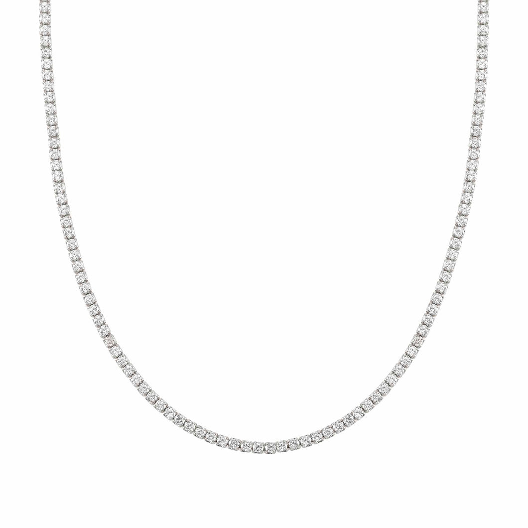 CHIC & CHARM WHITE CZ NECKLACE 148603/010