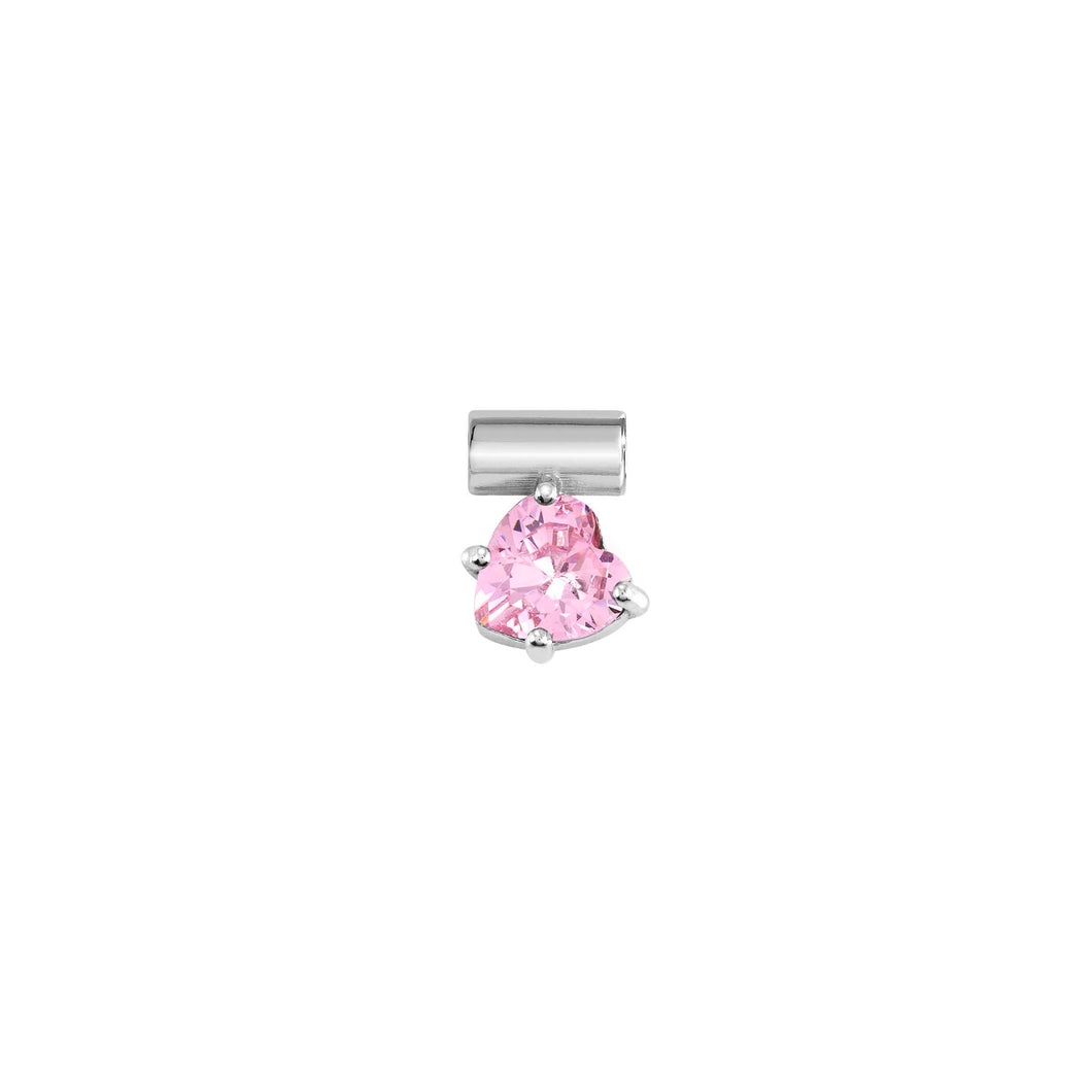 SEIMIA LOVE PENDANT 148809/003 HEART PINK CZ