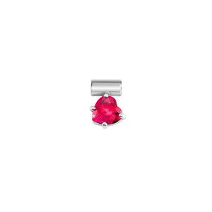 SEIMIA LOVE PENDANT 148809/005 HEART RED CZ