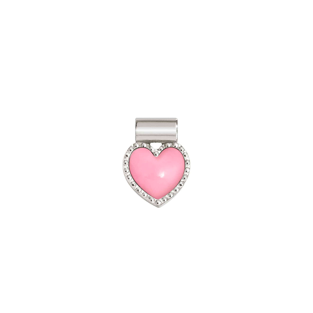 SEIMIA PENDANT 148823/008 FUCHSIA HEART