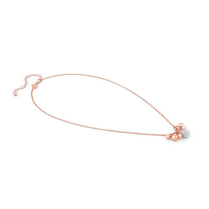 SOUL NECKLACE 149006/011 ROSE GOLD WITH CZ & PEARL