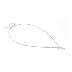 TRUEJOY STAR NECKLACE 240103/007 SILVER CHAIN