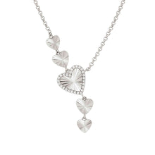 Load image into Gallery viewer, TRUEJOY HEART NECKLACE 240103/004 STERLING SILVER CHAIN
