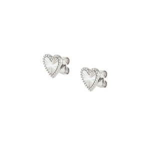 TRUEJOY HEARTS EARRINGS 240104/004 STERLING SILVER