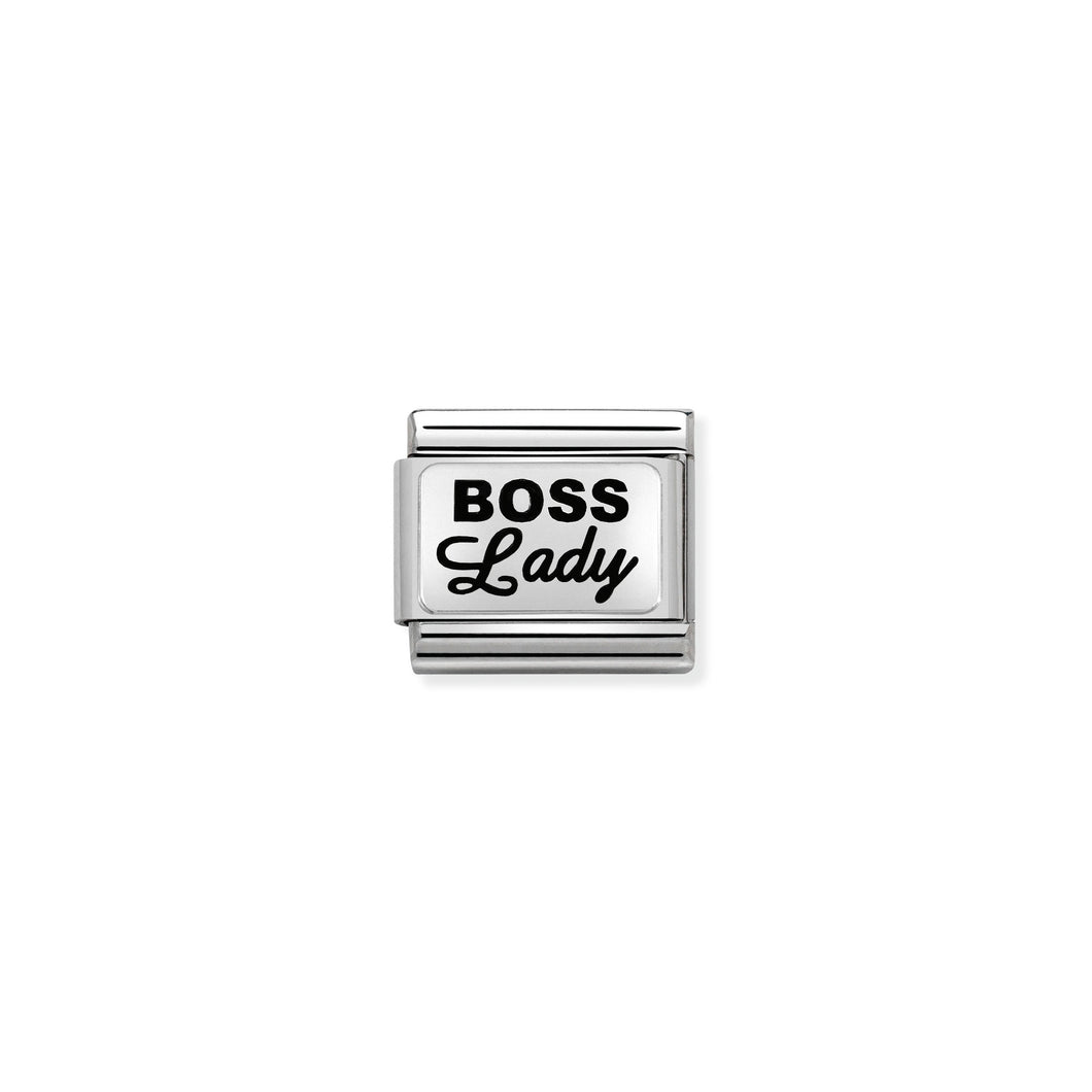 COMPOSABLE CLASSIC LINK 330109/35 BOSS LADY IN 925 SILVER