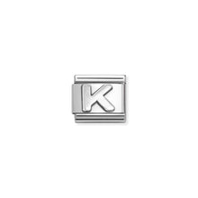 Load image into Gallery viewer, COMPOSABLE CLASSIC LINK 330113/11 LETTER K IN 925 SILVER
