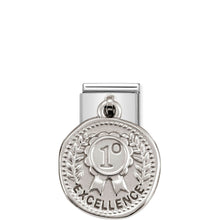 Load image into Gallery viewer, COMPOSABLE CLASSIC LINK 331804/15 EXCELLENCE WISHES CHARM IN 925 SILVER
