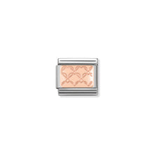 Load image into Gallery viewer, COMPOSABLE CLASSIC LINK 430101/07 HEART PATTERN IN 9K ROSE GOLD
