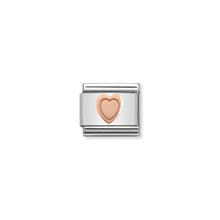 Load image into Gallery viewer, COMPOSABLE CLASSIC LINK 430104/03 HEART IN 9K ROSE GOLD
