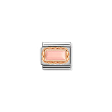 Load image into Gallery viewer, COMPOSABLE CLASSIC LINK 430512/10 PINK CORAL IN 9K ROSE GOLD
